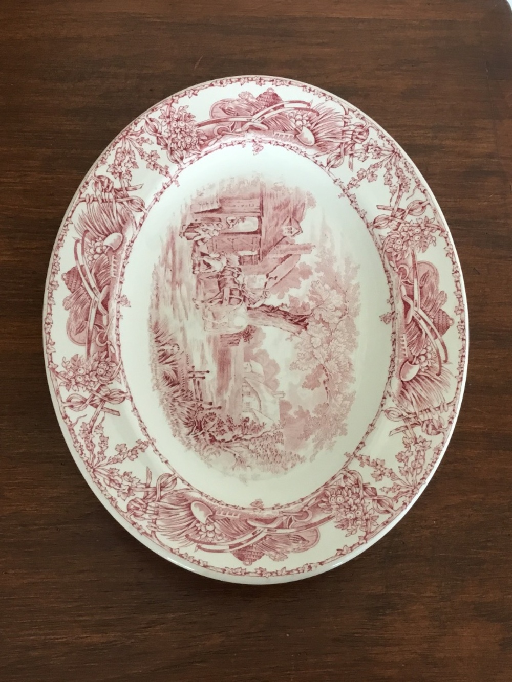 Vintage Royal Staffordshire Rural Scenes by Clarice Cliff